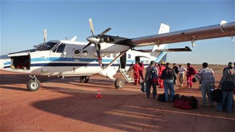 Desert Terminal Building Toolbox Talk - Oilfield flights